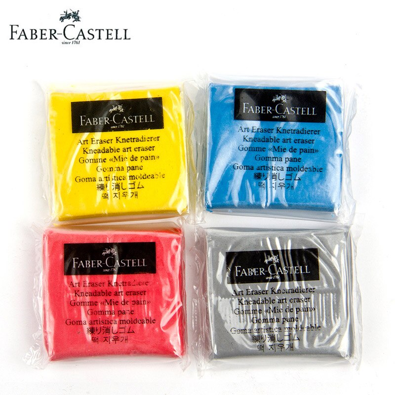 Kneaded eraser by Faber-Castell  Material de desenho, Coisas de papelaria,  Ferramentas de desenho