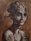 Fantasy Character Portraits in Oils April - June 2025