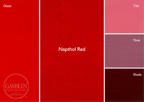 37mL Napthol Red Gamblin 1980s