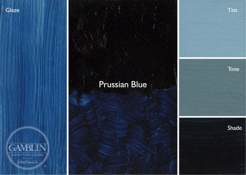 37mL Prussian Blue Gamblin 1980s